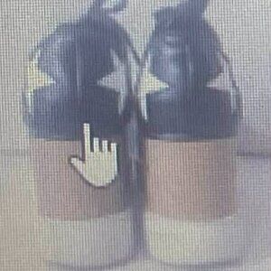 Y2K UNKNOWN BRAND Women's  Size 6 Black Platform Shoe Star Cutout